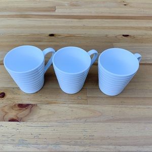 Sonoma White Porcelain Mug Set of 3